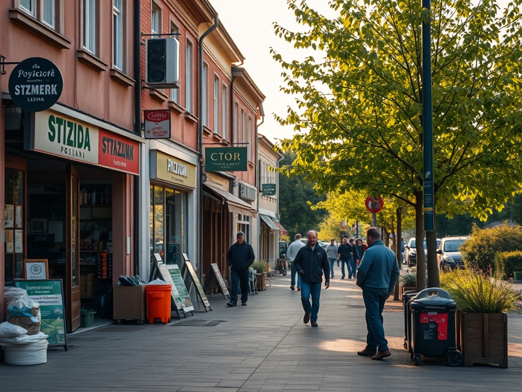 Ilustracja symbolizująca ostatni dzień składania PIT, z elementami nawiązującymi do Podkowy Leśnej.